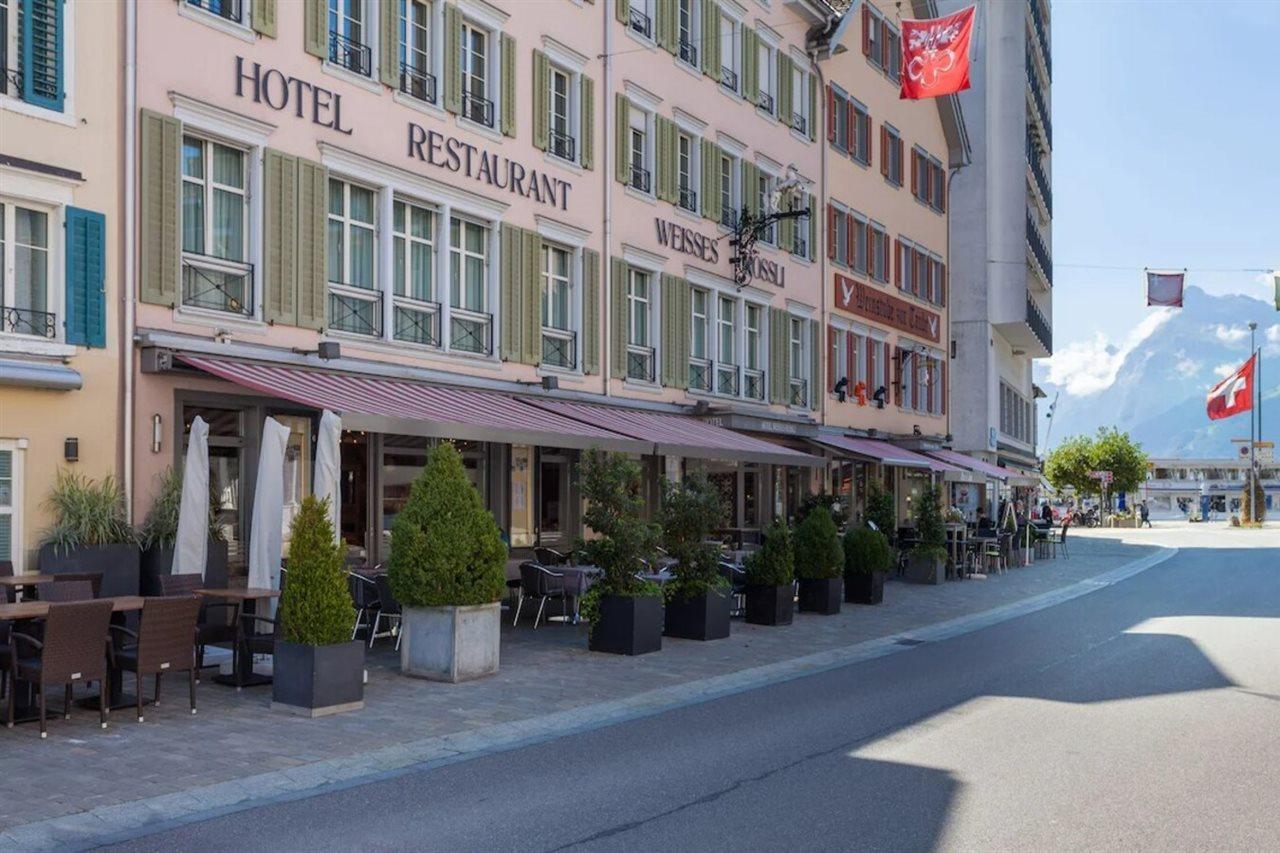 Weisses Roessli Swiss Quality Hotel Brunnen Zewnętrze zdjęcie